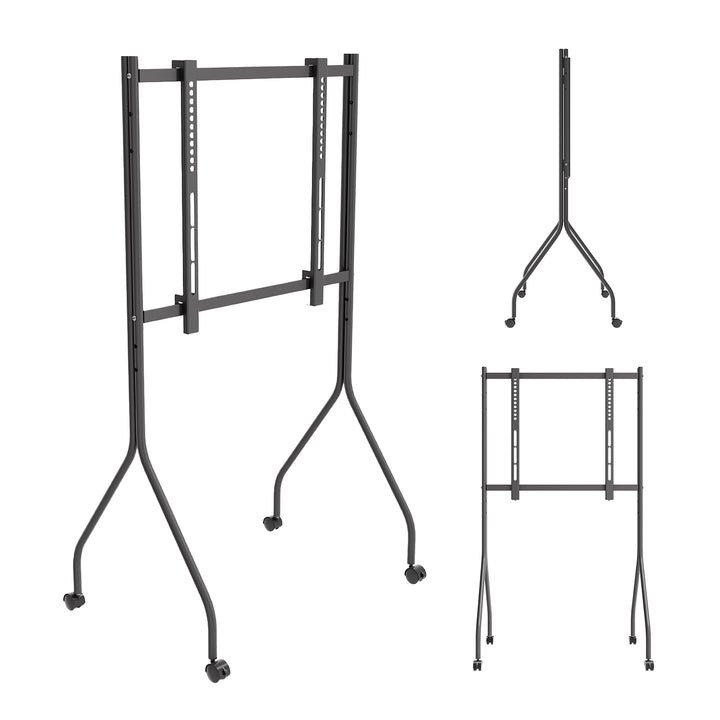 Soporte / carrito para TV Maclean, con ruedas, 37-80", carga máxima 50 kg, VESA máximo 600x400, negro, MC-180 B