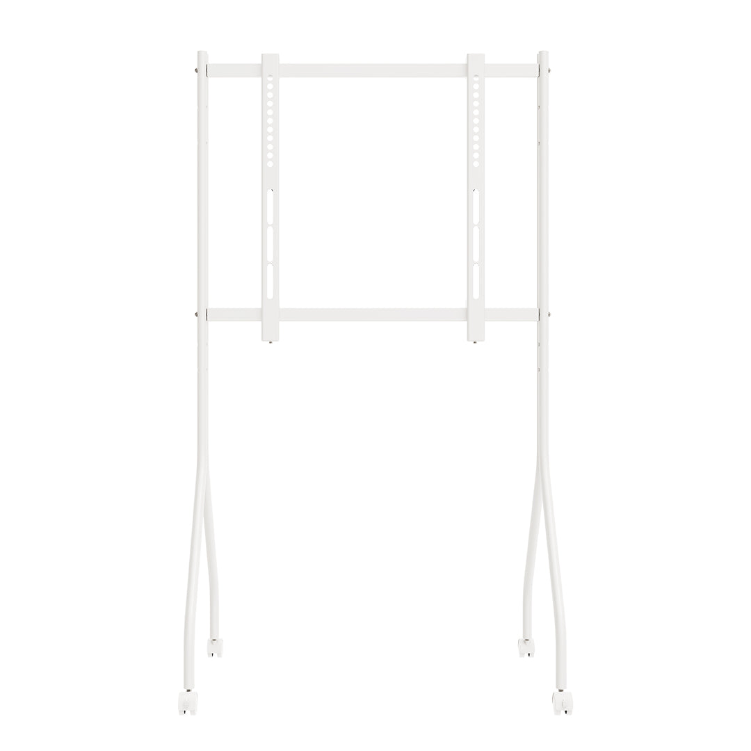Soporte / carrito para TV Maclean, con ruedas, 37-80", carga máxima 50 kg, VESA máximo 600x400, blanco, MC-180 W