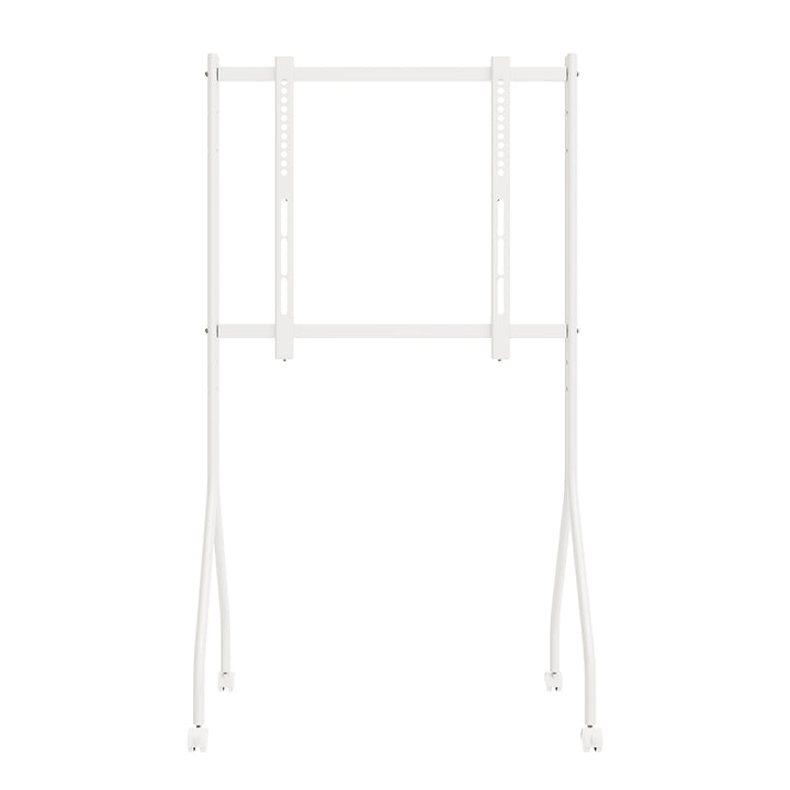 Soporte / carrito para TV Maclean, con ruedas, 37-80", carga máxima 50 kg, VESA máximo 600x400, blanco, MC-180 W