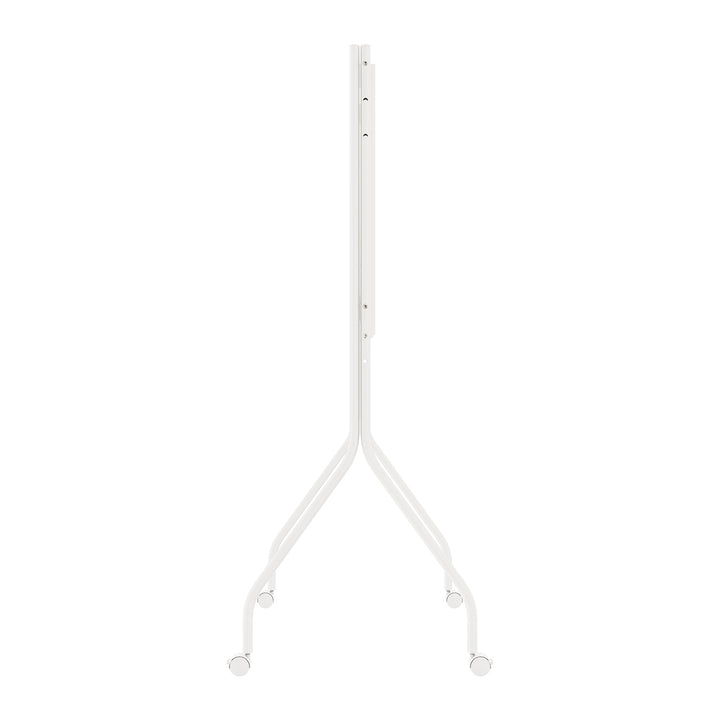 Soporte / carrito para TV Maclean, con ruedas, 37-80", carga máxima 50 kg, VESA máximo 600x400, blanco, MC-180 W