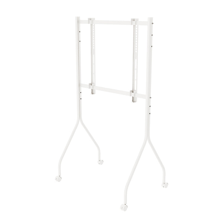 Soporte / carrito para TV Maclean, con ruedas, 37-80", carga máxima 50 kg, VESA máximo 600x400, blanco, MC-180 W