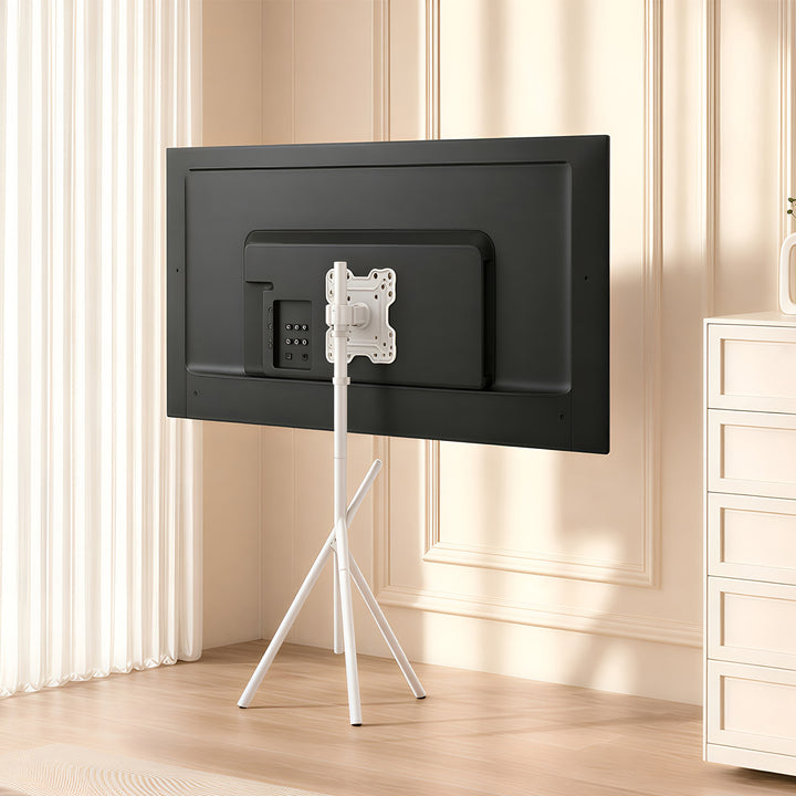Soporte de suelo para televisor Maclean, 27-55", VESA máx. 200x200, máx. 60 kg, MC-181 W