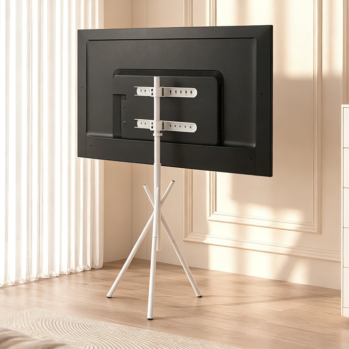 Soporte de suelo para televisor Maclean, 37-80", VESA máx. 600x400, máx. 60 kg, MC-182 W