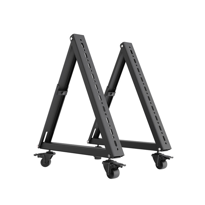 Carrito / soporte de suelo para TV Maclean, 37-80", VESA máx. 800x400, máx. 75 kg, móvil, bloqueo de ruedas, MC-183