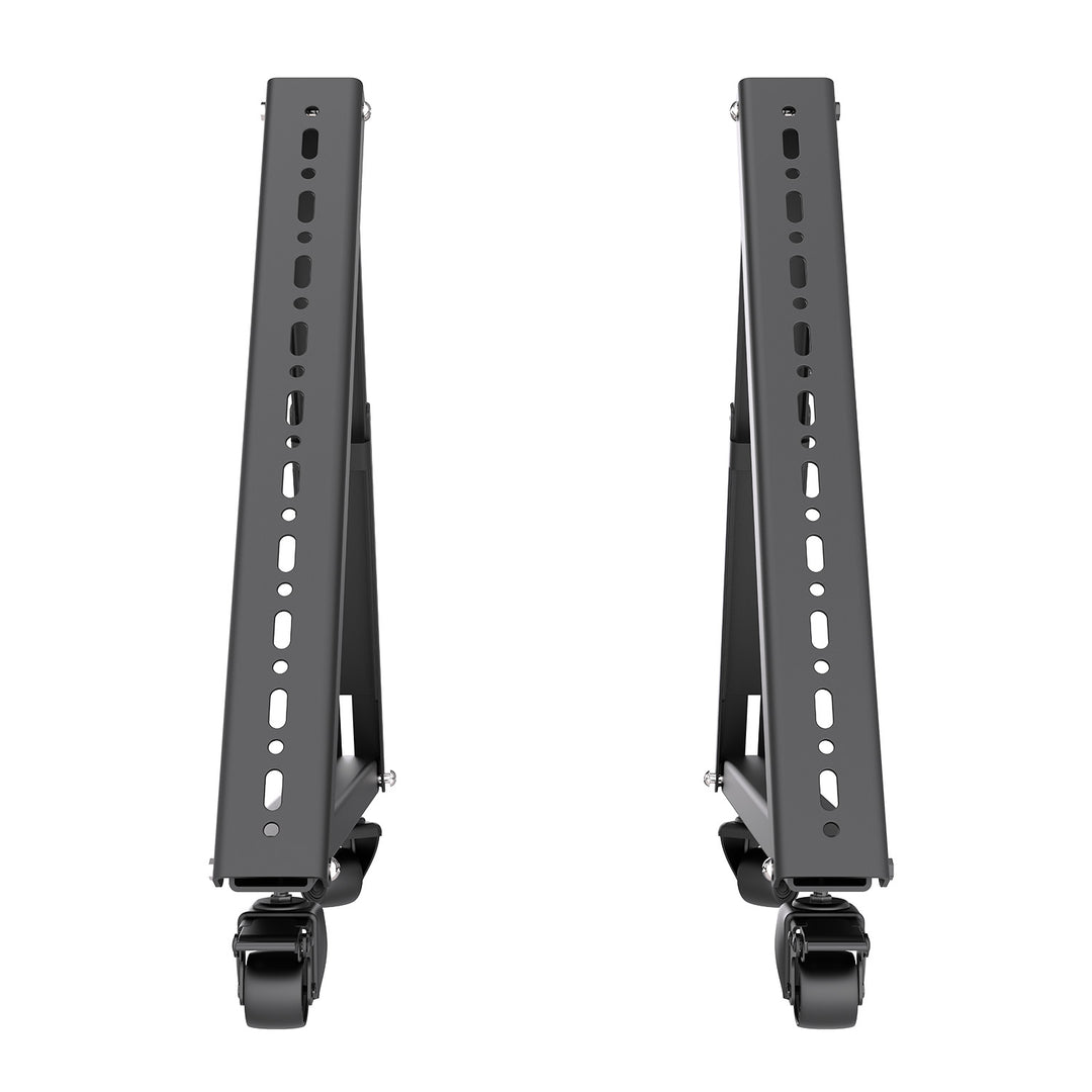 Carrito / soporte de suelo para TV Maclean, 37-80", VESA máx. 800x400, máx. 75 kg, móvil, bloqueo de ruedas, MC-183