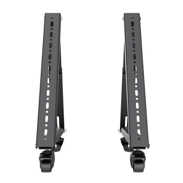 Carrito / soporte de suelo para TV Maclean, 37-80", VESA máx. 800x400, máx. 75 kg, móvil, bloqueo de ruedas, MC-183
