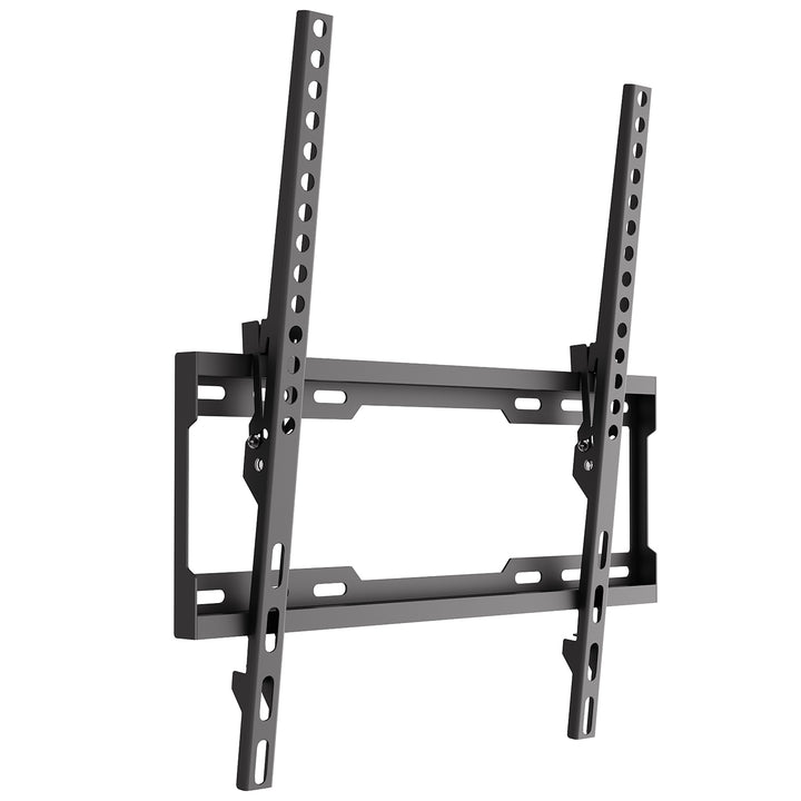 Soporte / colgador para TV Maclean, VESA máx. 400x400, 32-75", hasta 45 kg, negro, ajuste de inclinación 0°~-8°, MC-187