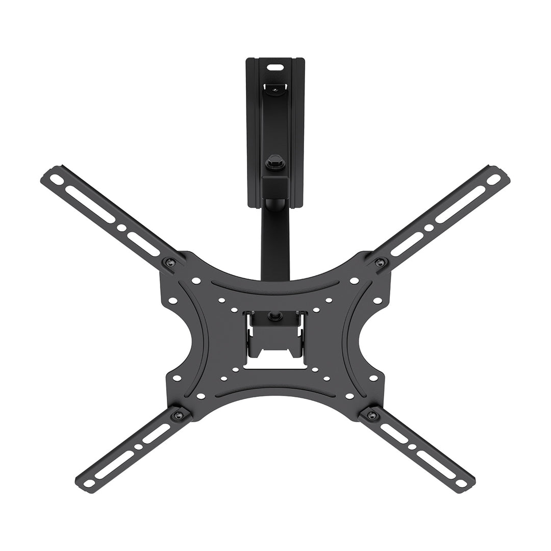 Soporte / colgador para TV Maclean, VESA máx. 400x400, 32-55", hasta 25 kg, negro, ajuste de inclinación 0°~-15° y giro +90°~-90°, MC-190