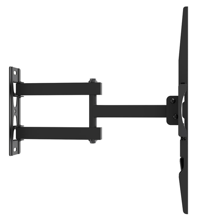 Soporte / colgador para TV Maclean, VESA máximo 400x400, 32-55", hasta 30 kg, negro, ajuste de inclinación +2°~-10° y giro +90°~-90°, MC-191