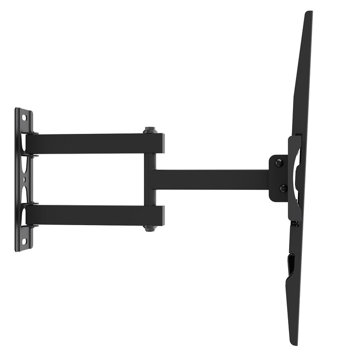 Soporte / colgador para TV Maclean, VESA máximo 400x400, 32-55", hasta 30 kg, negro, ajuste de inclinación +2°~-10° y giro +90°~-90°, MC-191