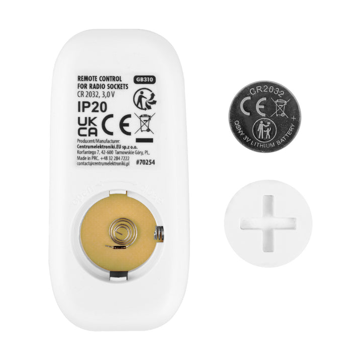 Tomas de corriente controladas por mando a distancia GreenBlue, 3 unidades, programables, alcance de hasta 30 m, 220-240 V CA, 50/60 Hz, 16 A, 433 MHz, GB313 F