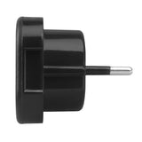 Adaptador Maclean de enchufe del Reino Unido a enchufe de la UE, negro, MCE72, 4 piezas
