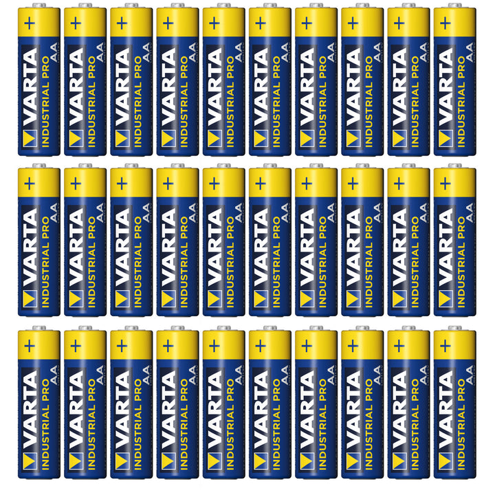 30x pila alcalina R-06 LR6 AA 1,5V Varta Industrial 4006