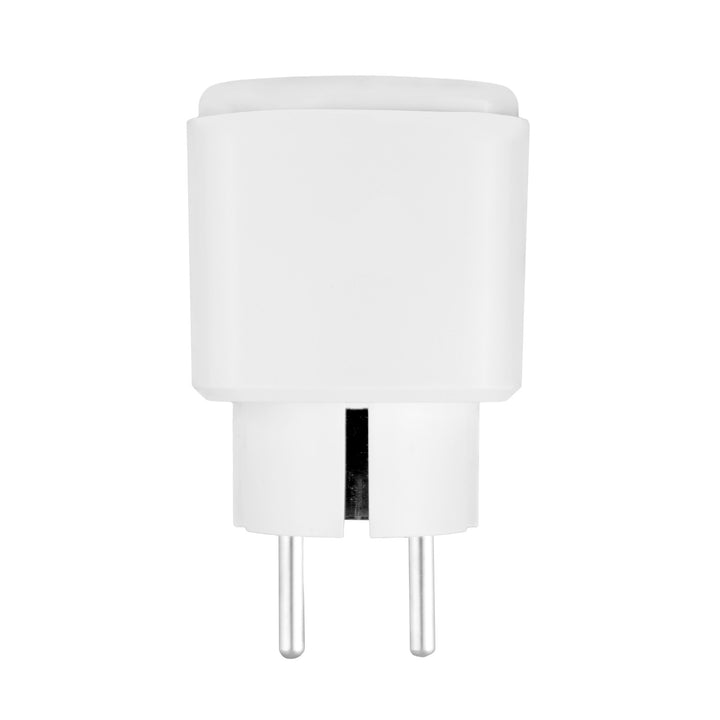 Enchufe WiFi GreenBlue con control remoto, compatible con Android/iOS/Alexa/Google Home, temporizador, medidor de potencia, máx. 16 A/3840 W, GB735 W