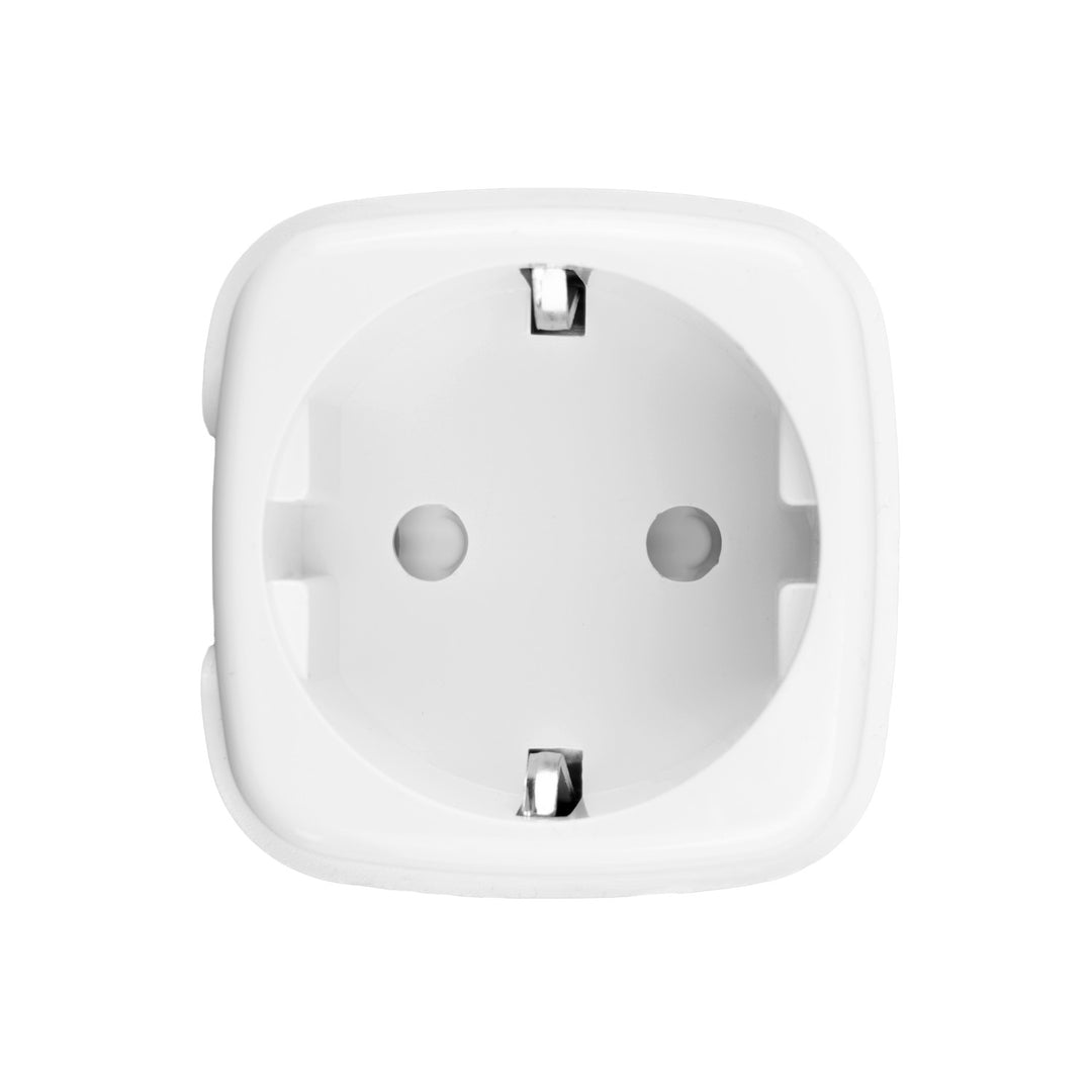 Enchufe WiFi GreenBlue con control remoto, compatible con Android/iOS/Alexa/Google Home, temporizador, medidor de potencia, máx. 16 A/3840 W, GB735 W