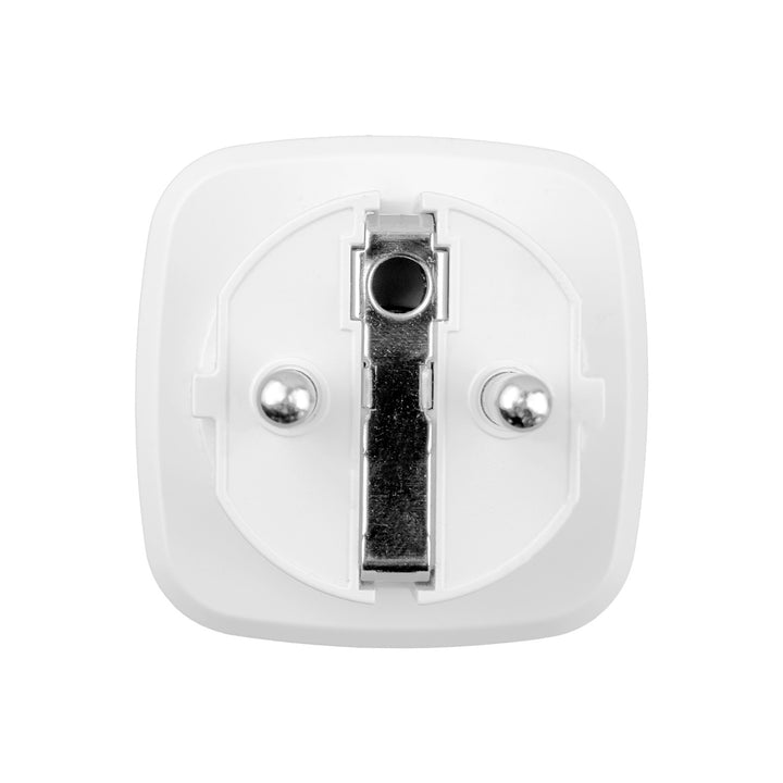 Enchufe WiFi GreenBlue con control remoto, compatible con Android/iOS/Alexa/Google Home, temporizador, medidor de potencia, máx. 16 A/3840 W, GB735 W