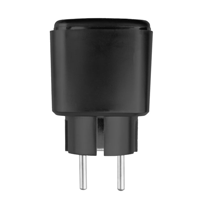 Toma de corriente WiFi GreenBlue con control remoto, compatible con Android/iOS/Alexa/Google Home, temporizador, medidor de potencia, máx. 16 A/3840 W, GB735 B
