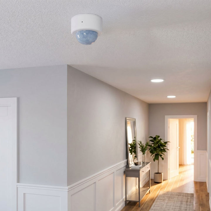 Sensor de movimiento inalámbrico Zigbee Tuya GreenBlue, Android/iOS, CR2450 DC 3,0 V, ángulo de detección de 120° / hasta 8 m, GB740