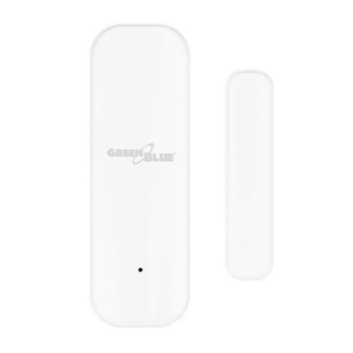 Contactor inalámbrico / sensor de apertura WiFi GreenBlue, Android/iOS, para puertas / ventanas, 3,0 V CC, LR03x2, GB479 W