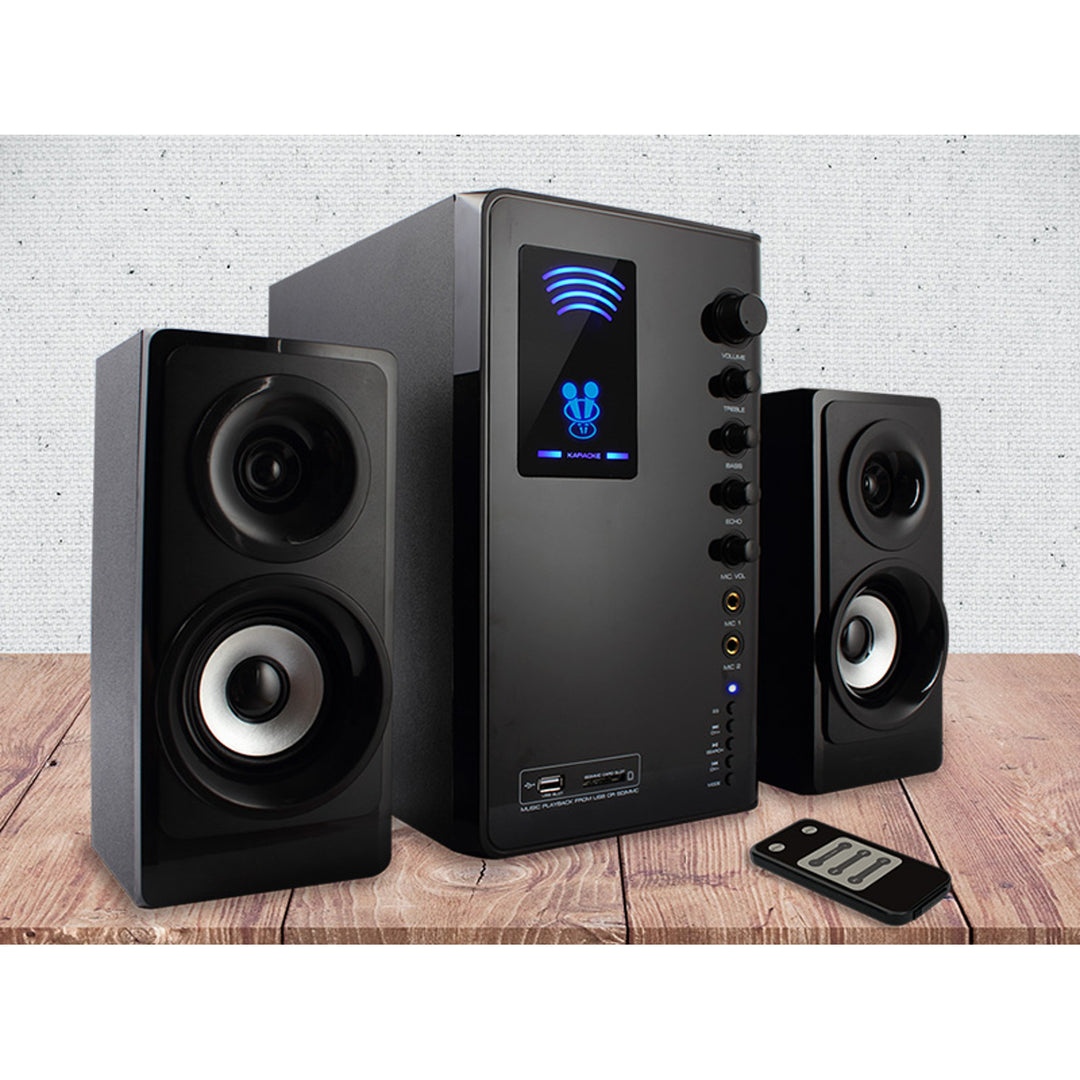Juego de altavoces 2.1 Tracer, Bluetooth 5.1, potencia del juego 35 W, radio FM, mando a distancia, Tumba BT
