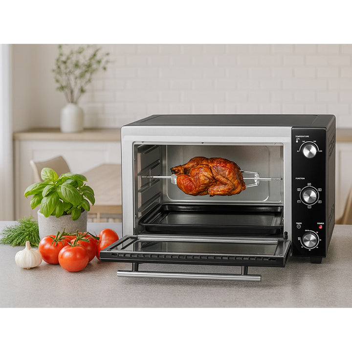 Horno eléctrico Lafe, capacidad 48 l, potencia 1800 W, ventilador, HeatMaster