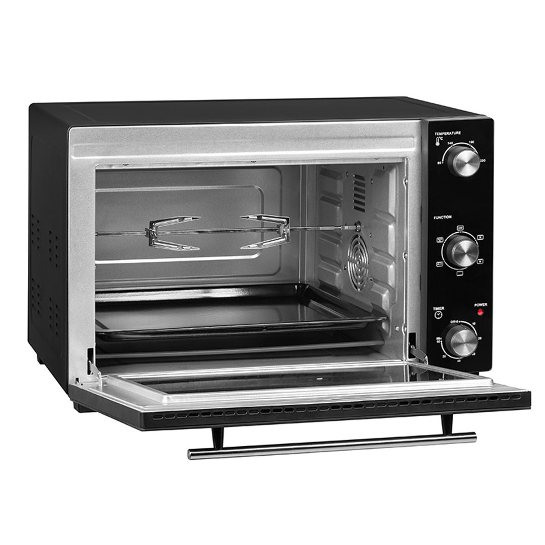 Horno eléctrico Lafe, capacidad 48 l, potencia 1800 W, ventilador, HeatMaster