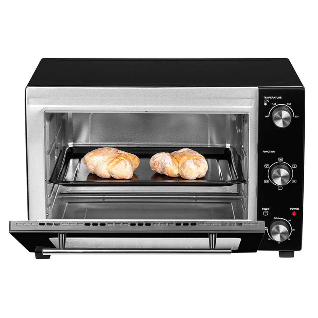 Horno eléctrico Lafe, capacidad 48 l, potencia 1800 W, ventilador, HeatMaster