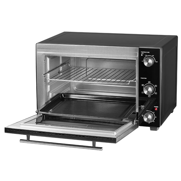Horno eléctrico Lafe, capacidad 48 l, potencia 1800 W, ventilador, HeatMaster