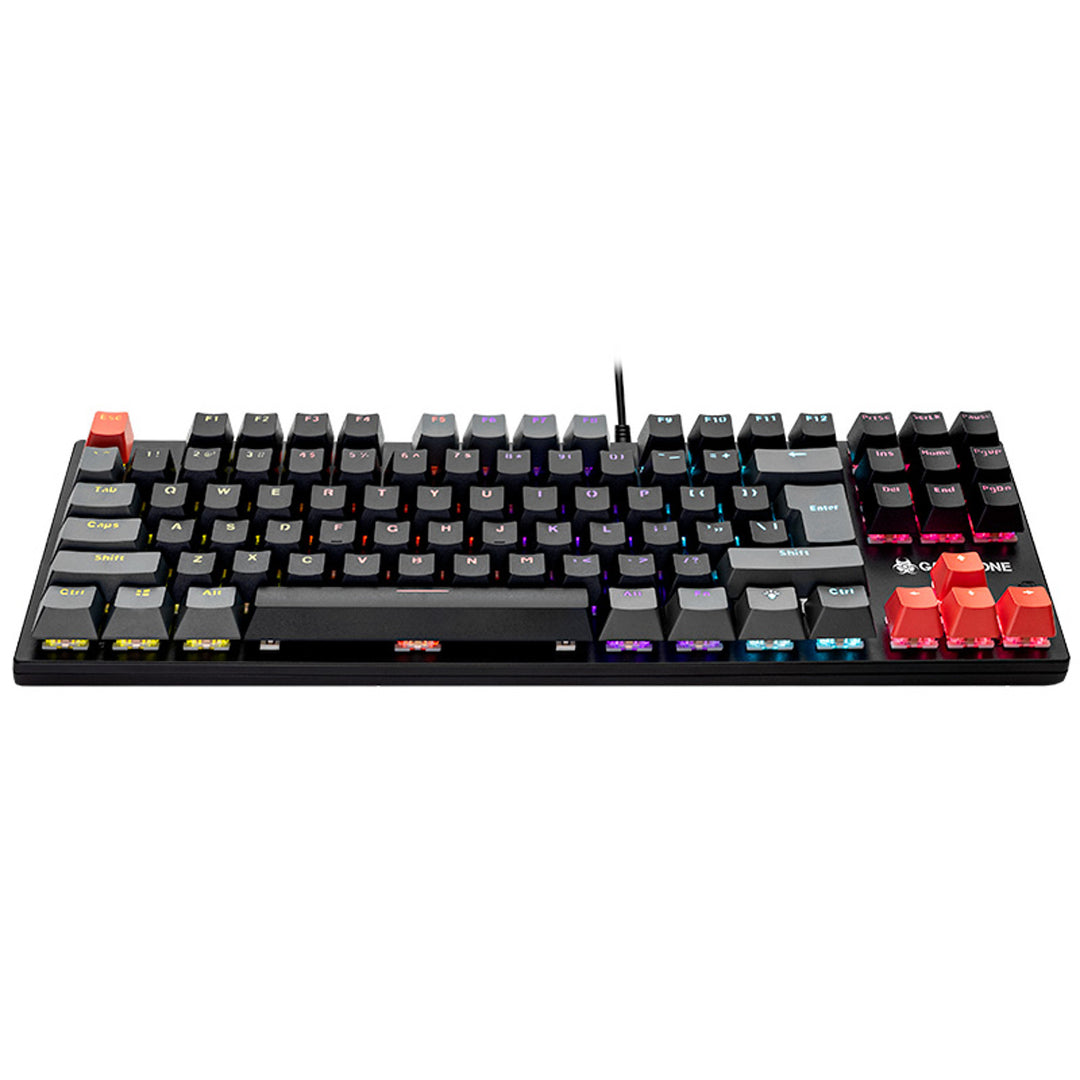 Teclado mecánico Tracer, retroiluminación multicolor, GAMEZONE Blade 87