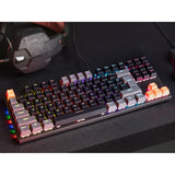 Teclado mecánico Tracer, retroiluminación multicolor, GAMEZONE Blade 87
