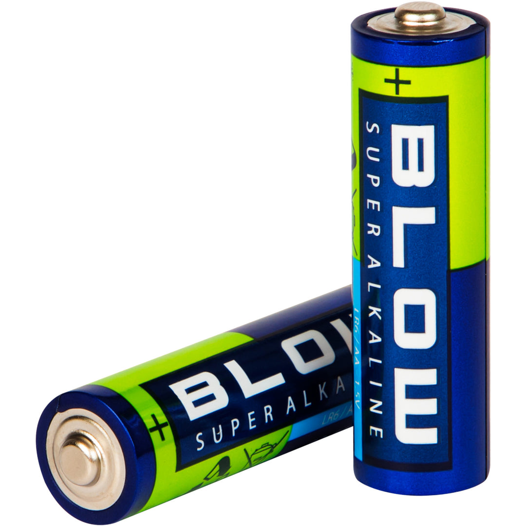 Pilas alcalinas AA Blow, LR6, voltaje 1,5 V, paquete de 40 unidades