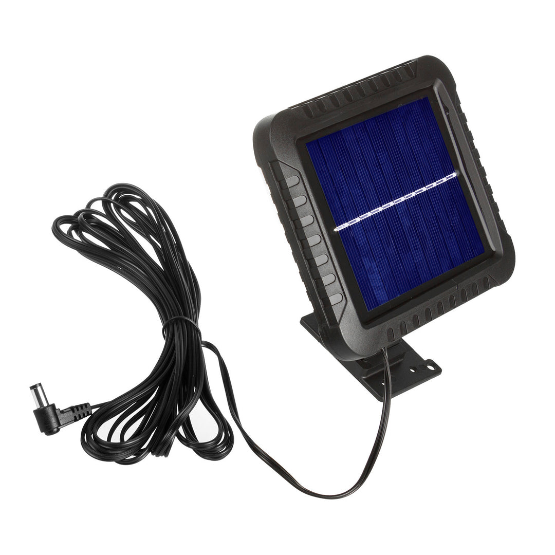 Foco LED solar con sensor de movimiento Maclean, IP44, 5 W, 400 lm, 6000 K, batería de litio de 1300 mAh, 5,5 V CC MCE438, 2 unidades