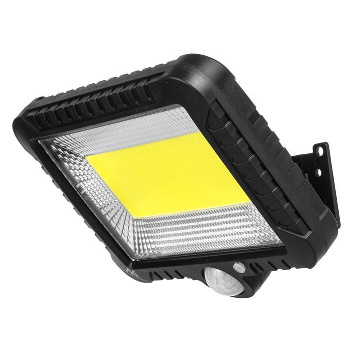 Proyector LED solar con sensor de movimiento Maclean, IP44, 5 W, 400 lm, 6000 K, batería de litio de 1300 mAh, 5,5 V CC MCE438, 4 unidades