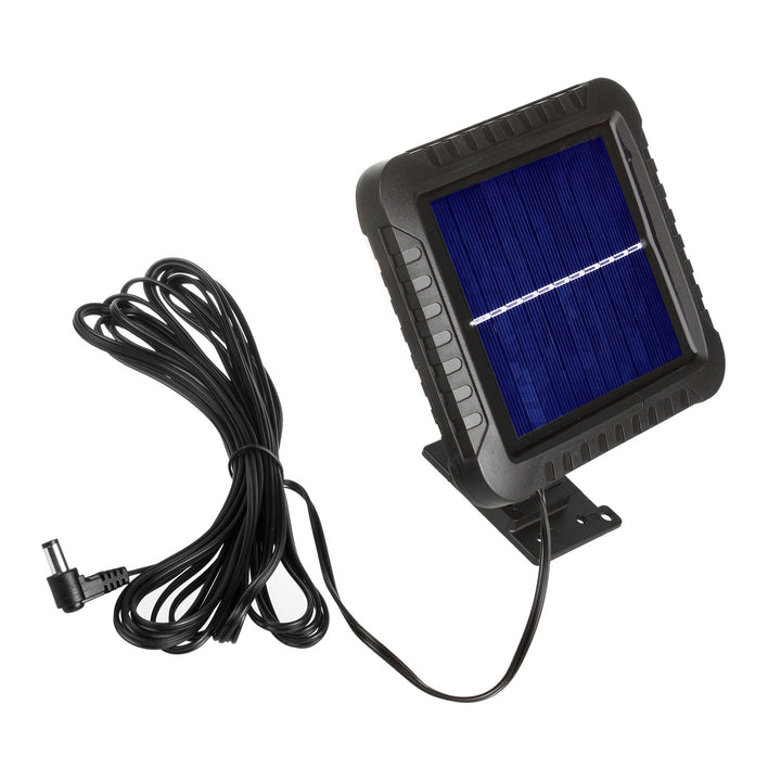 Proyector LED solar con sensor de movimiento Maclean, IP44, 5 W, 400 lm, 6000 K, batería de litio de 1300 mAh, 5,5 V CC MCE438, 4 unidades
