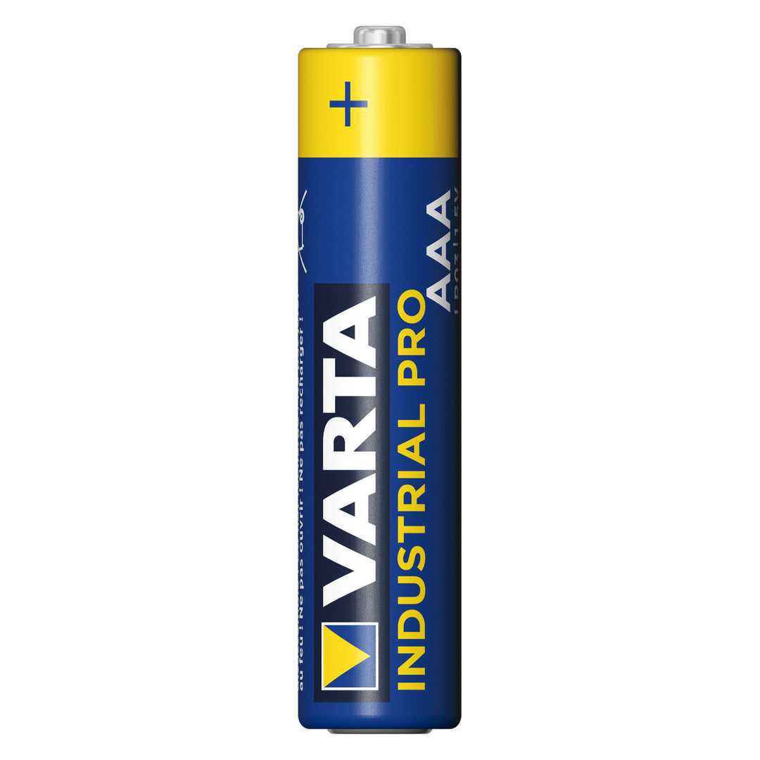 60 pilas alcalinas R-03 LR03 AAA Varta Industrial 4003