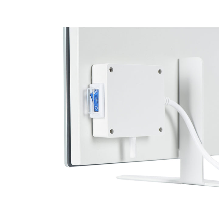Radiador eléctrico IR Lafe, infrarrojos, potencia 500 W, panel táctil, ThermoSmart