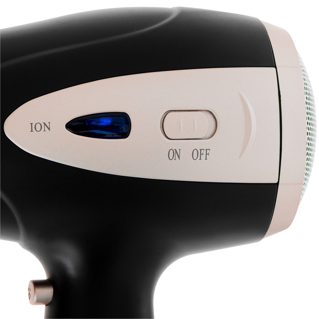 Secador de pelo Mesko, función de ionización, difusor, potencia 2200 W, negro, MS 2287