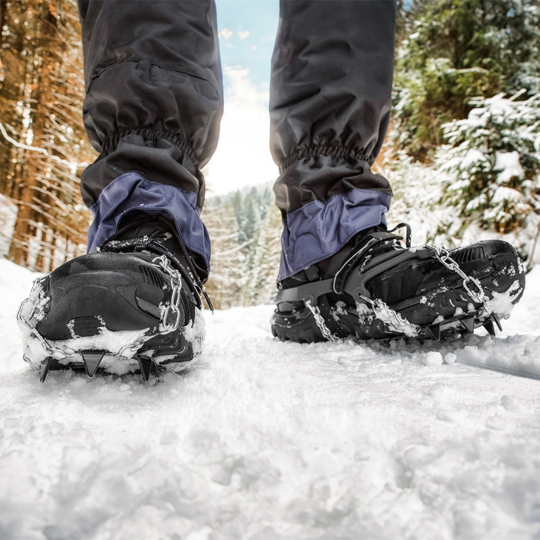 Crampones con puntas para botas de montaña Rebel Active, talla L 41-44
