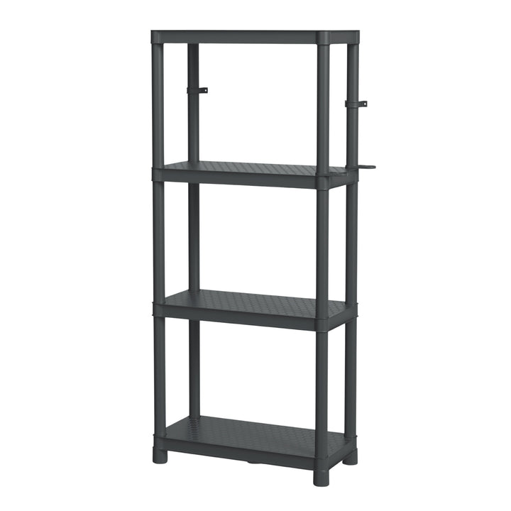 Estantería Stackaro Solid 60 Kistenberg, carga máxima total 185 kg, 4 estantes, montaje en pared, KSS60L4HD-S411