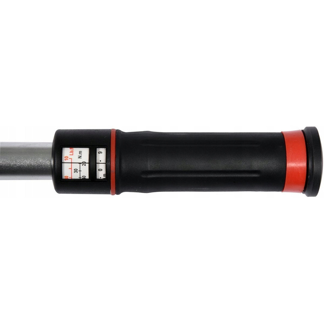 Llave dinamométrica Yato, de acero al cromo-molibdeno, embalada en maletín, escala de pares de apriete situada en el mango de la llave, YT-07605