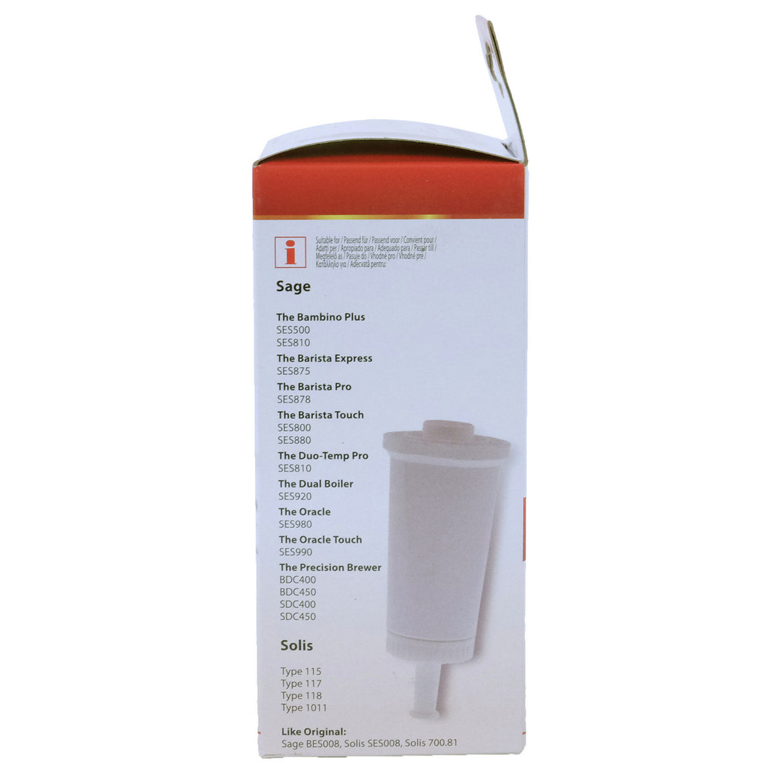 Filtro de agua para cafetera Sage, recambio BES008 Scanpart