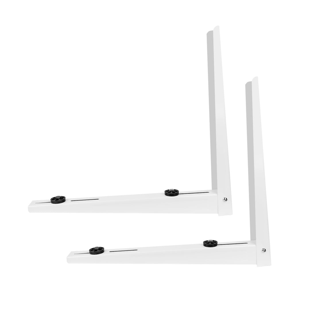 Soporte / gancho para aire acondicionado / bomba de calor Maclean, longitud del brazo 500 x 550 mm, acero galvanizado, hasta 250 kg, MC-144