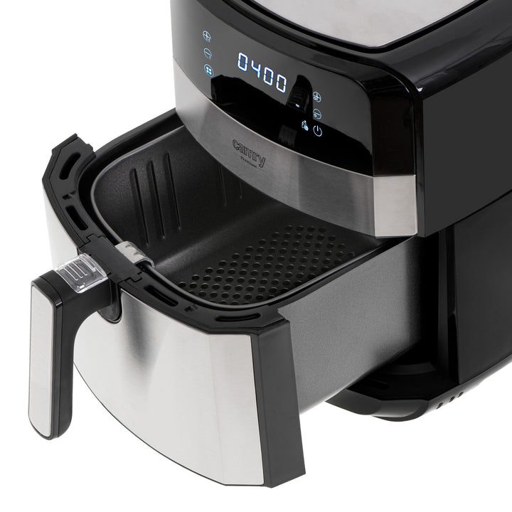 Freidora sin aceite, 9 programas, 5,0 L, Airfryer, Camry CR 6311 + bolsas de papel para freidora, 16 cm, biodegradables, 100 unidades