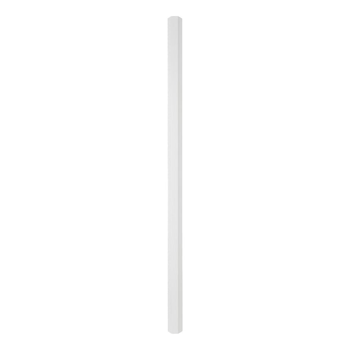 Perfil de ocultación de cables de aluminio Maclean, 33 x 18 x 750 mm, blanco, MCTV-897 W