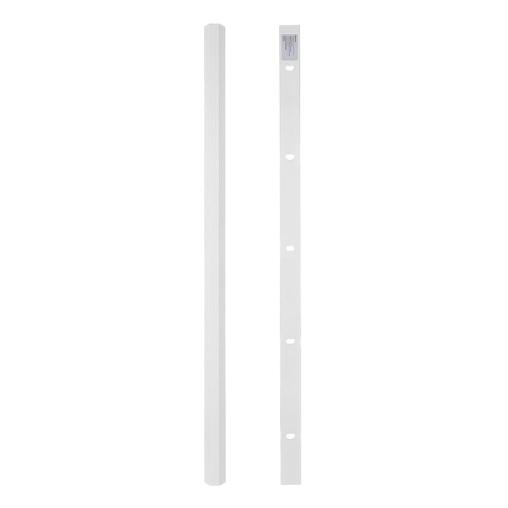 Perfil de ocultación de cables de aluminio Maclean, 33 x 18 x 750 mm, blanco, MCTV-897 W