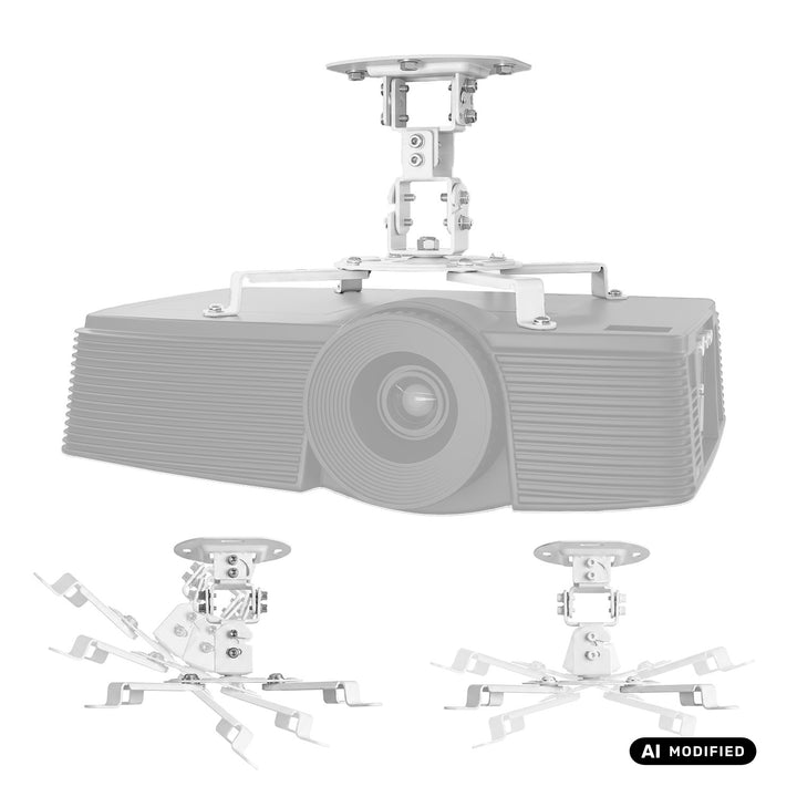 Soporte / colgador de techo para proyector Maclean, 54~320 mm, hasta 13,5 kg, rotación de 360 grados MC-200 W