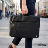 Mochila para portátil NanoRS, 15,6", negra, 43 x 30 x 10, impermeable RS203 B