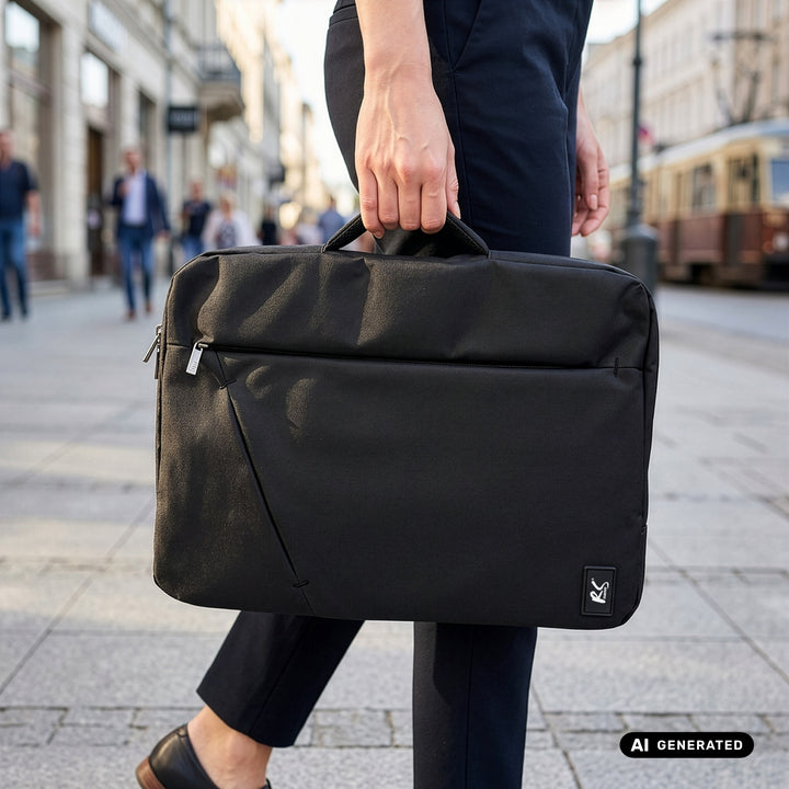 Mochila para portátil NanoRS, 15,6", negra, 43 x 30 x 10, impermeable RS203 B