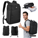 Mochila para portátil NanoRS, 15,6", negra, 42 x 28,5 x 14, impermeable RS204 B