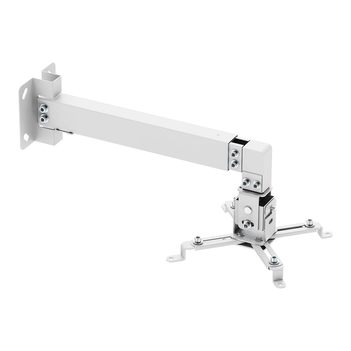 Soporte / colgador de pared para proyector Maclean, blanco, hasta 20 kg, MC-205 W